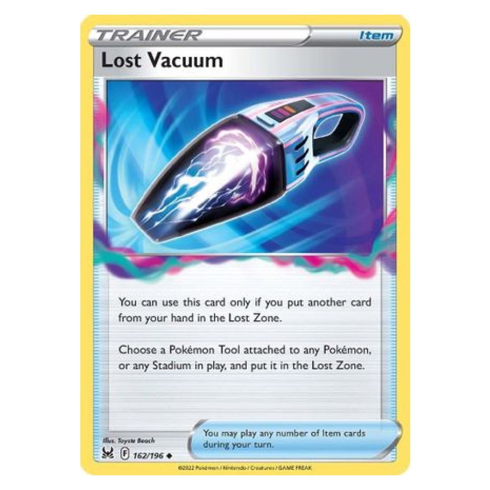 Lost Vacuum - 162/196 Aspiratore Perduto - 162/196