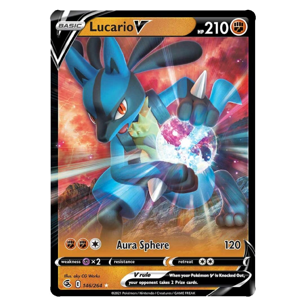 Lucario V - 146/264 Lucario V [Forzasfera] - 146/264