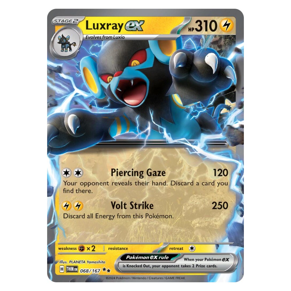 Luxray ex - 068/167 