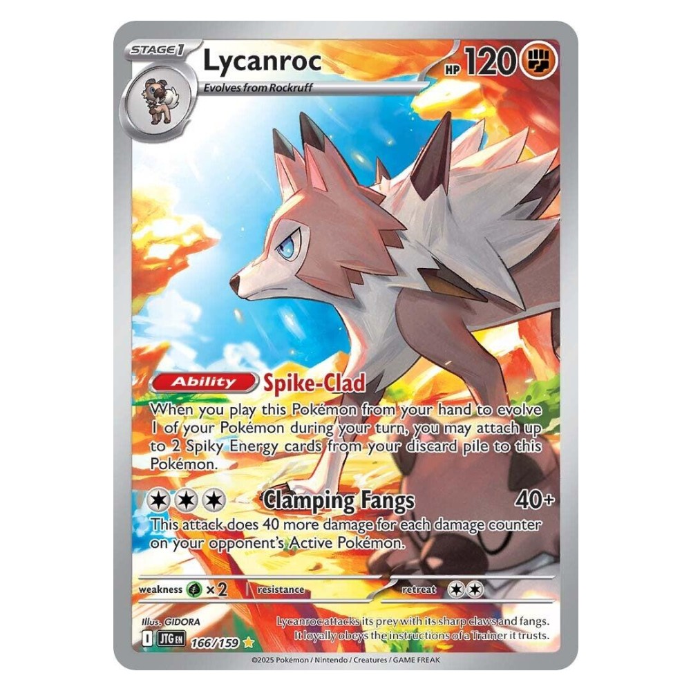 Lycanroc - Illustration Rare | 166/159 