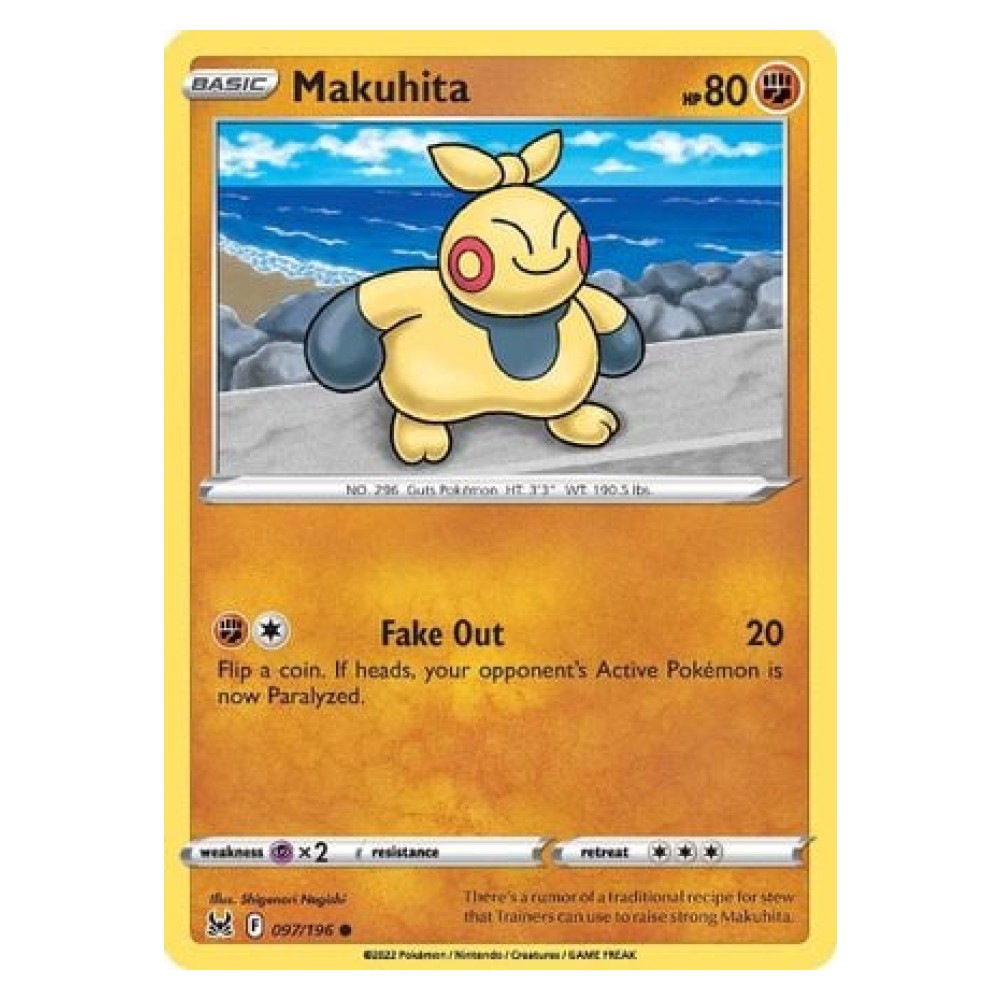 Makuhita - 097/196 Makuhita [Fake Out | ASR] - 097/196