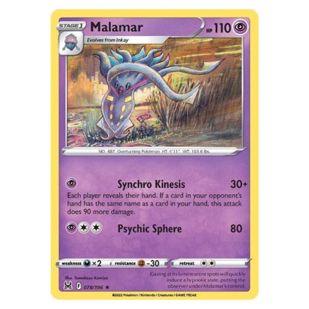 Malamar - 078/196 Malamar [Synchrokinesis | Psychic Sphere] - 078/196
