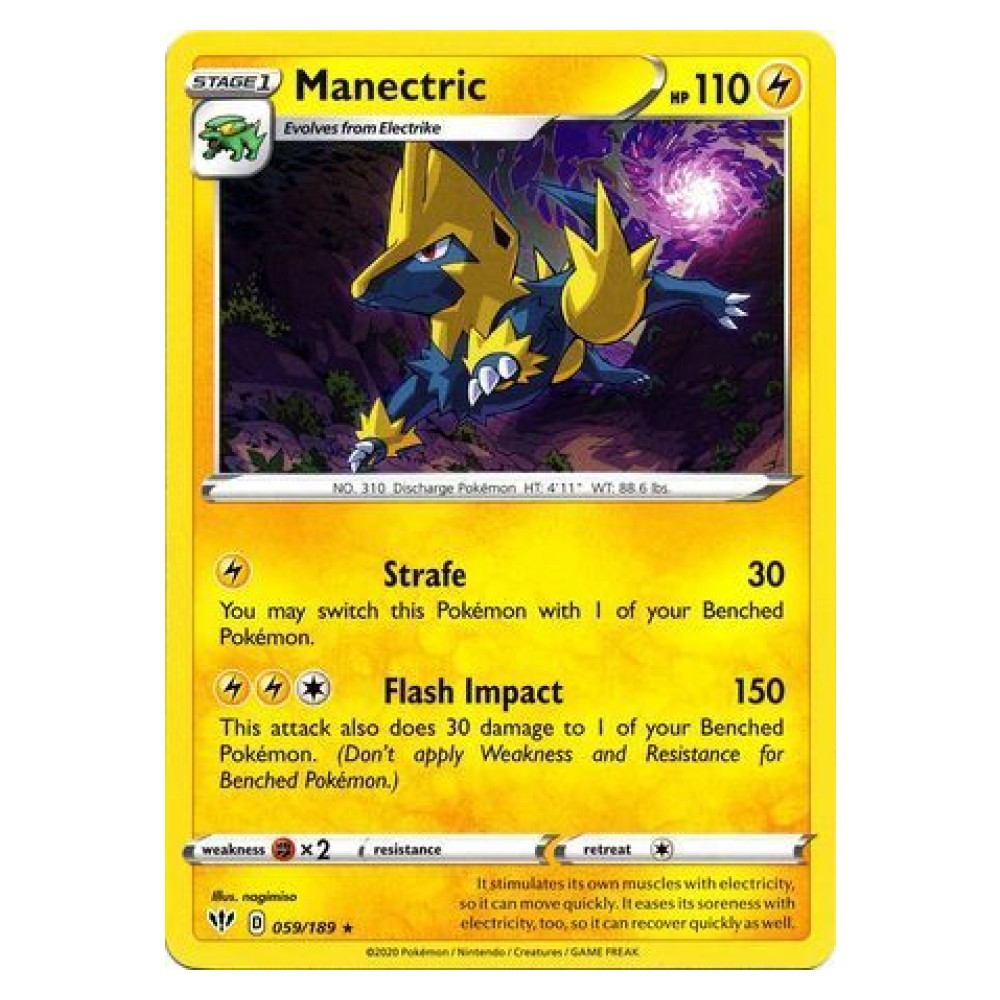 Manectric - 059/189 Manectric [Strafe | Flash Impact] - 059/189