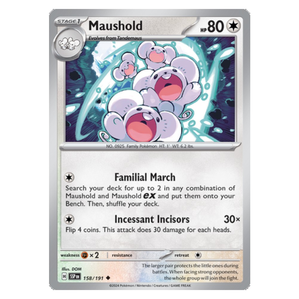 Maushold - 158/191 Maushold [Slap | Family Attack] - 158/191