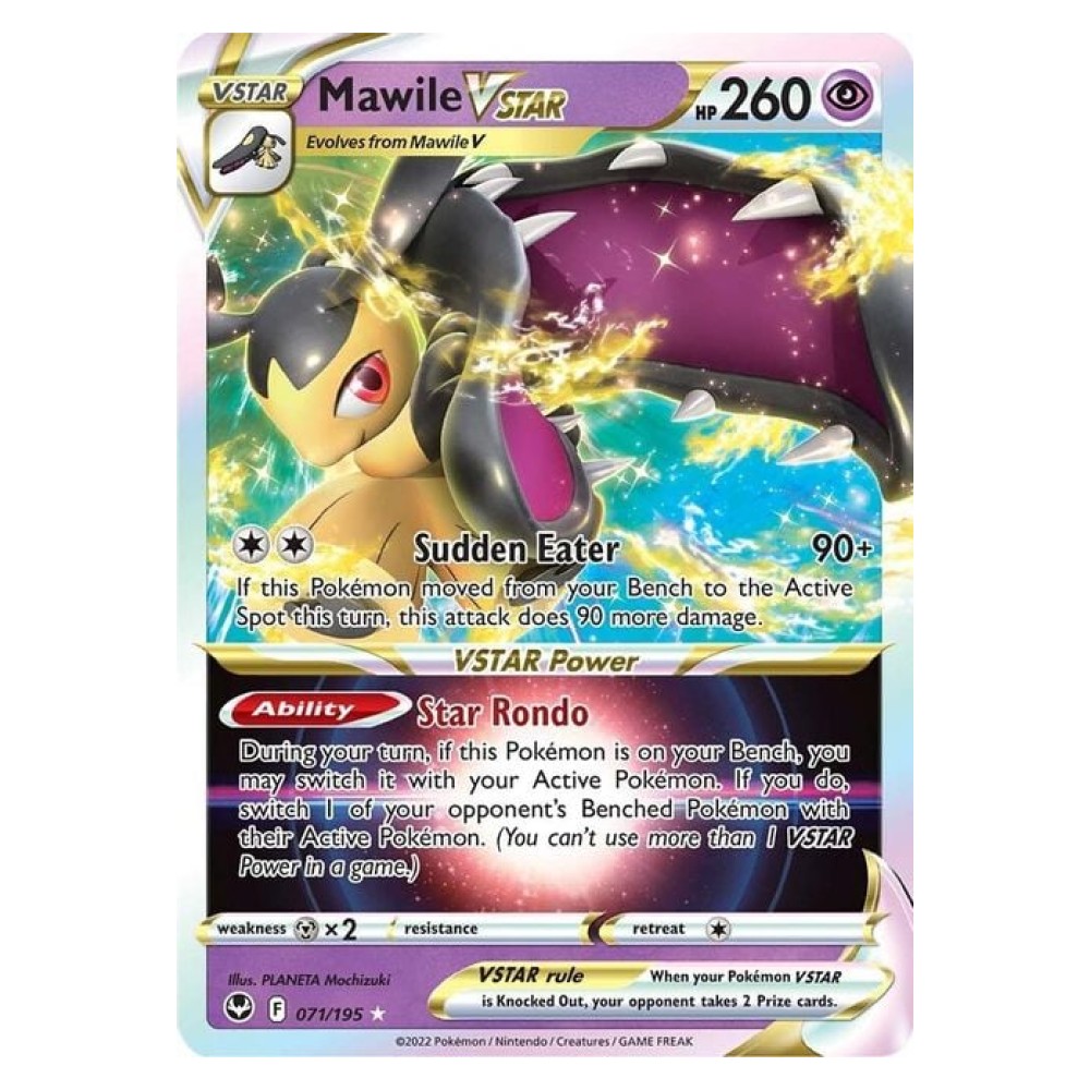 Mawile VSTAR - Ultra Rare 071/195 Mawile V ASTRO [Sudden Eater | Star Rondo] - Ultra Rare 071/195