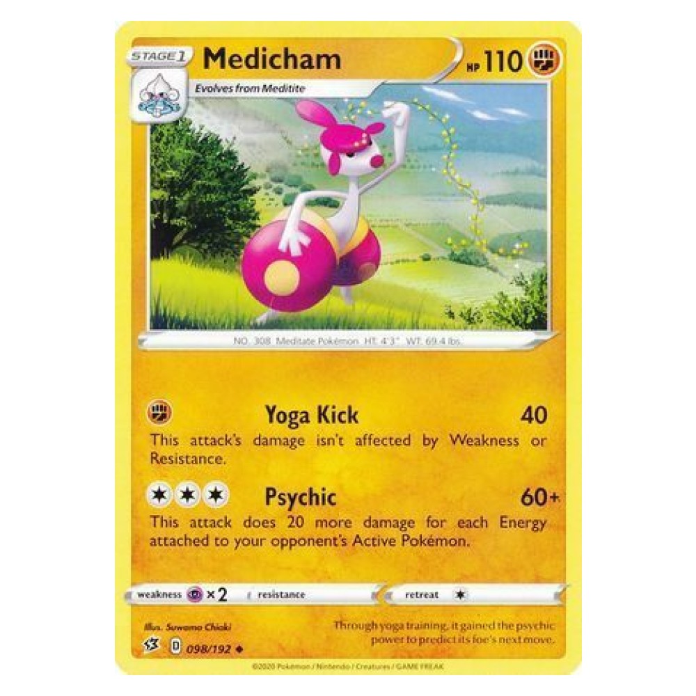 Medicham - 098/192 Medicham [Yoga Kick | Psychic] - 098/192