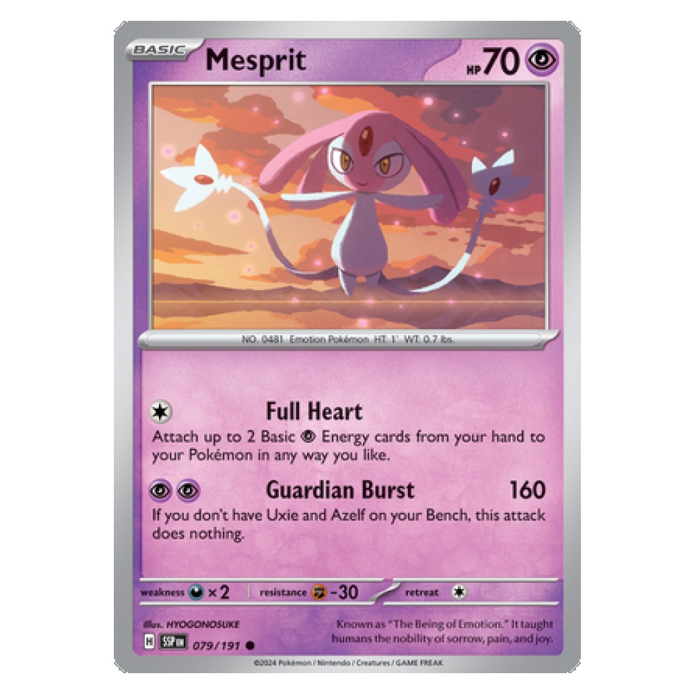 Mesprit - 079/191 Mesprit [Silent Waves | Mind Splash] - 079/191
