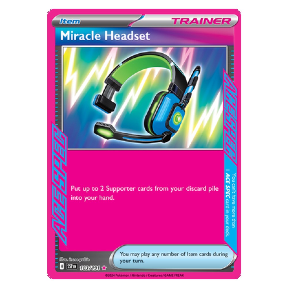 Miracle Headset - 183/191 Cuffie Prodigiose - 183/191