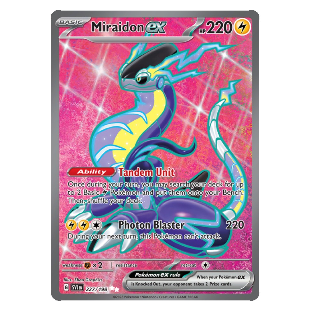 Miraidon ex - Ultra Rare 227/198 