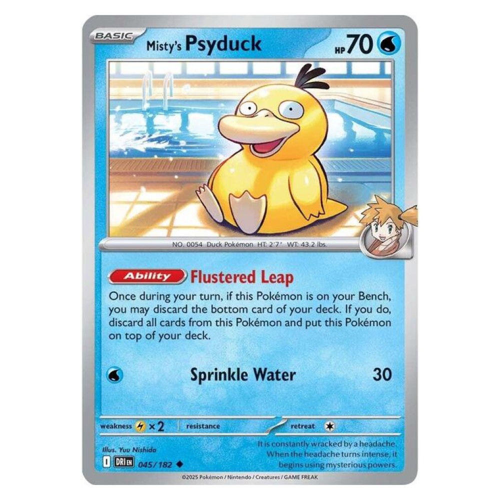 Misty's Psyduck - 045/182 Psyduck di Misty - 045/182