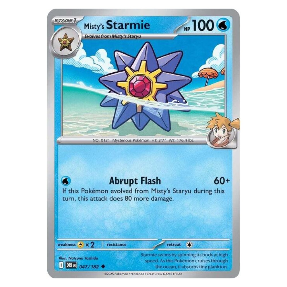 Misty's Starmie - 047/182 Starmie di Misty - 047/182
