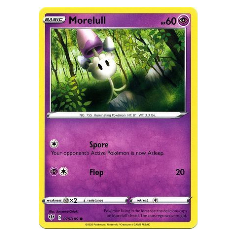 Morelull - 079/189 Morelull [Spore | Flop] - 079/189