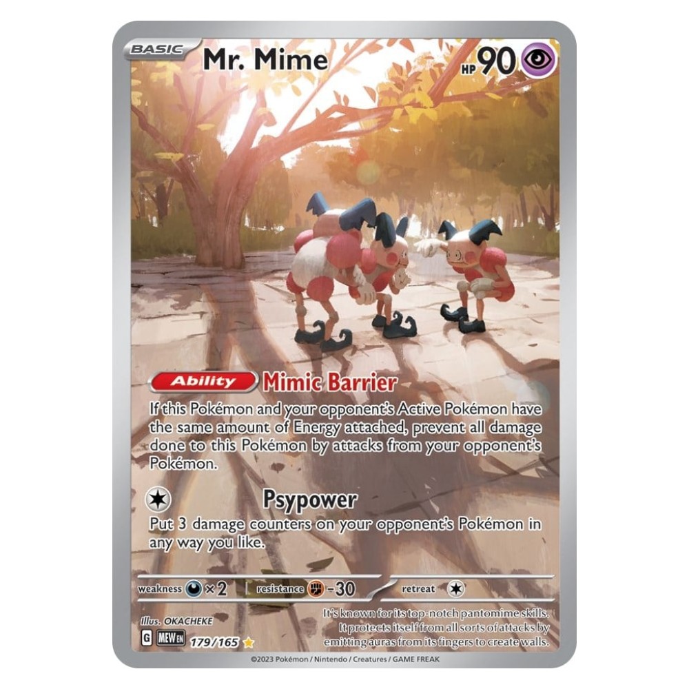 Mr. Mime - Illustration Rare | 179/165 