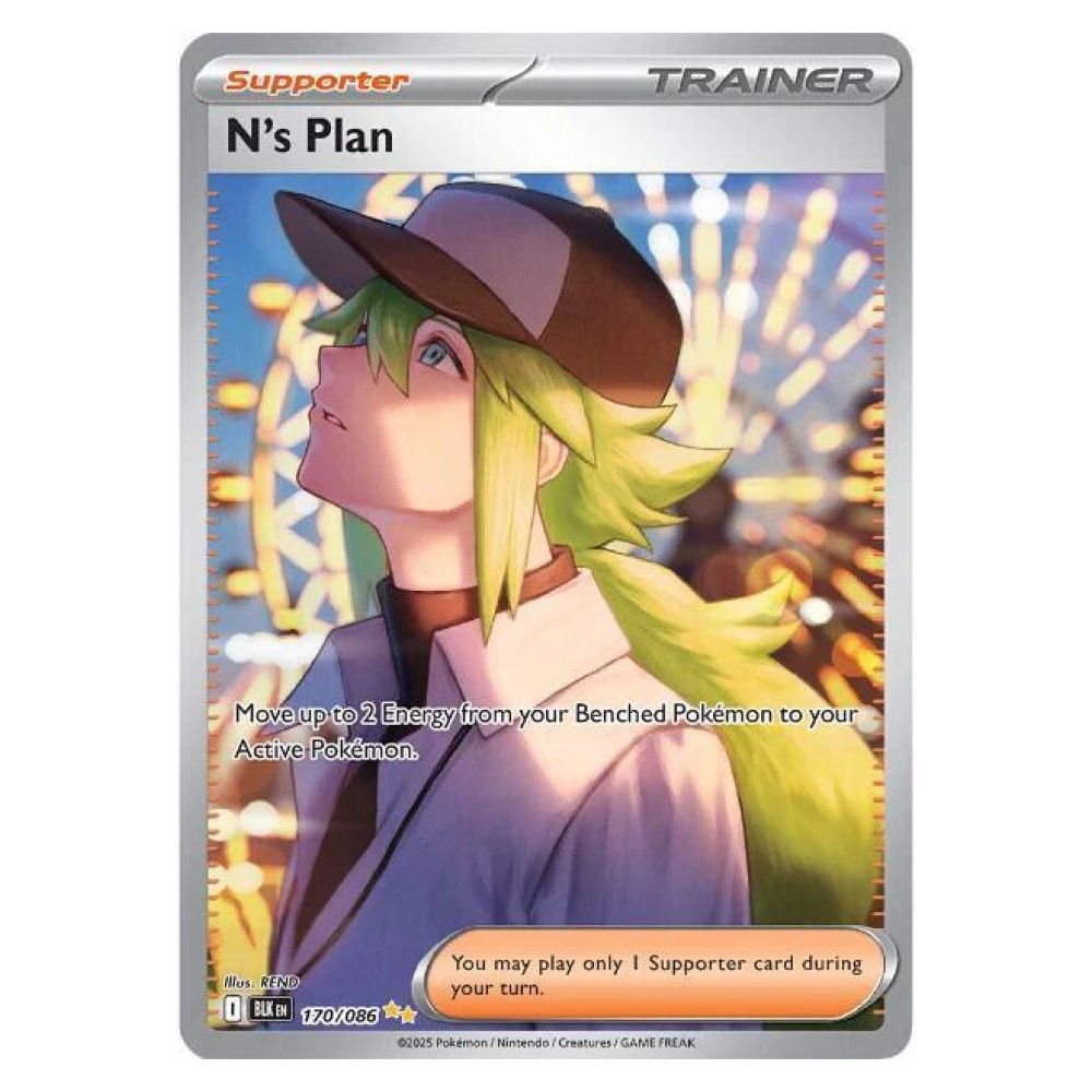N's Plan - Special Illustration Rare | 170/086 Piano di N - Special Illustration Rare | 170/086