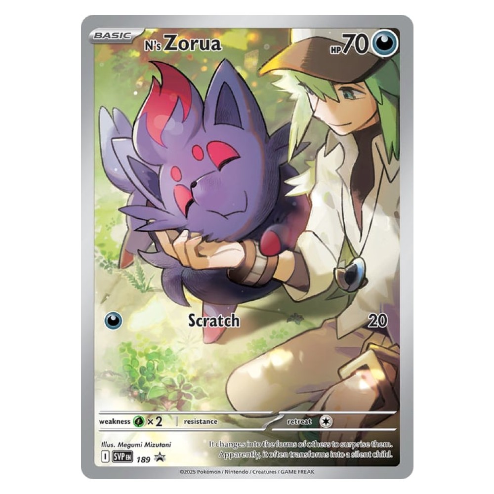N's Zorua - SVP 189 Zorua di N - SVP 189