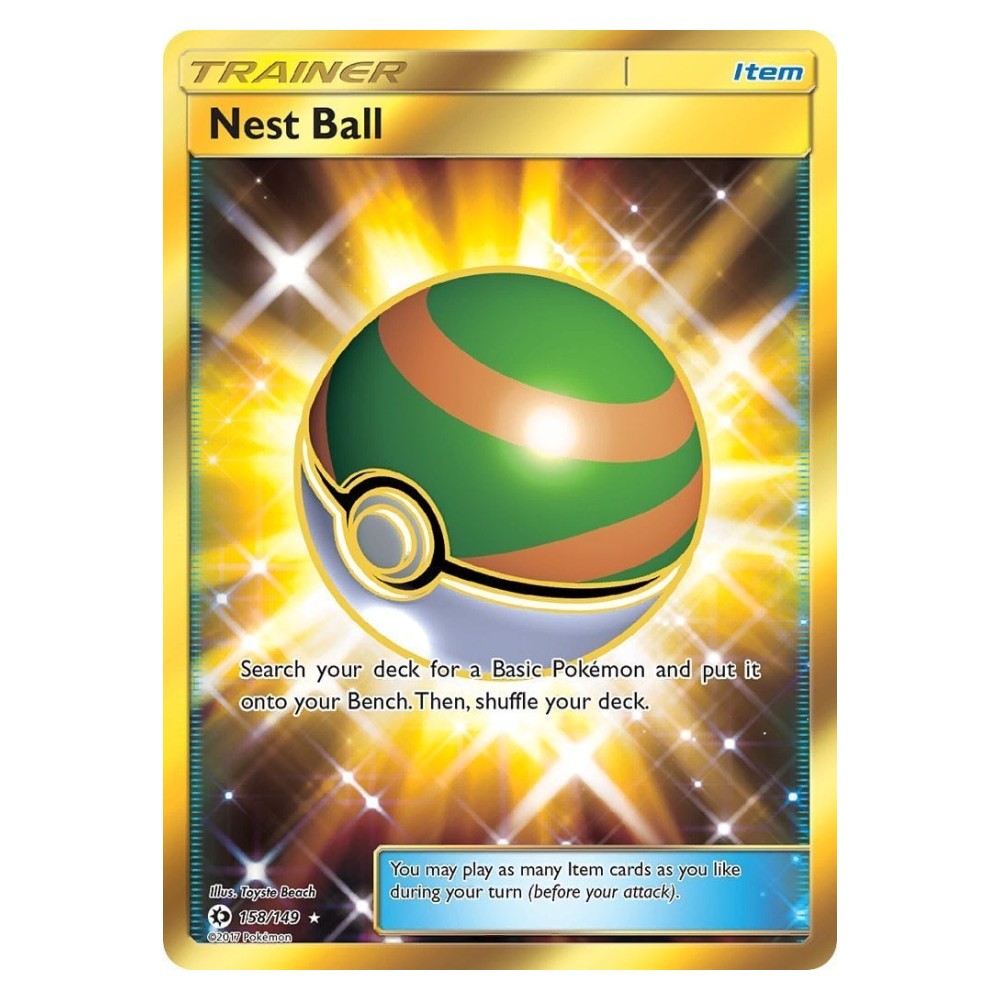 Nest Ball - Secret Rare 158/149 Minor Ball - Secret Rare 158/149