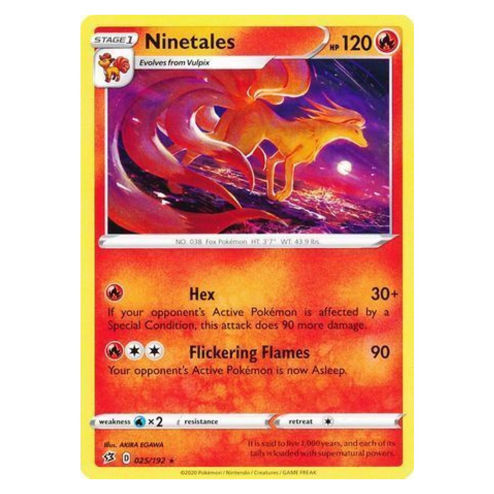 Ninetales - 025/192 Ninetales [Hex | Flickering Flames] - 025/192