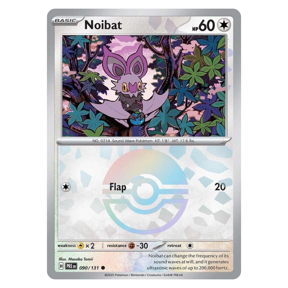 Noibat - Poké Ball Reverse Holo | 090/131 