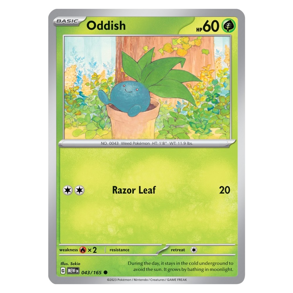 Oddish - 043/165 