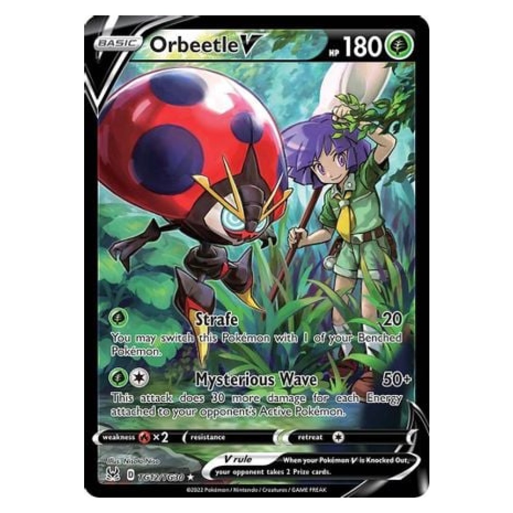 Orbeetle V - Ultra Rare TG12/TG30 Orbeetle V [Strafe | Mysterious Wave] - Ultra Rare TG12/TG30