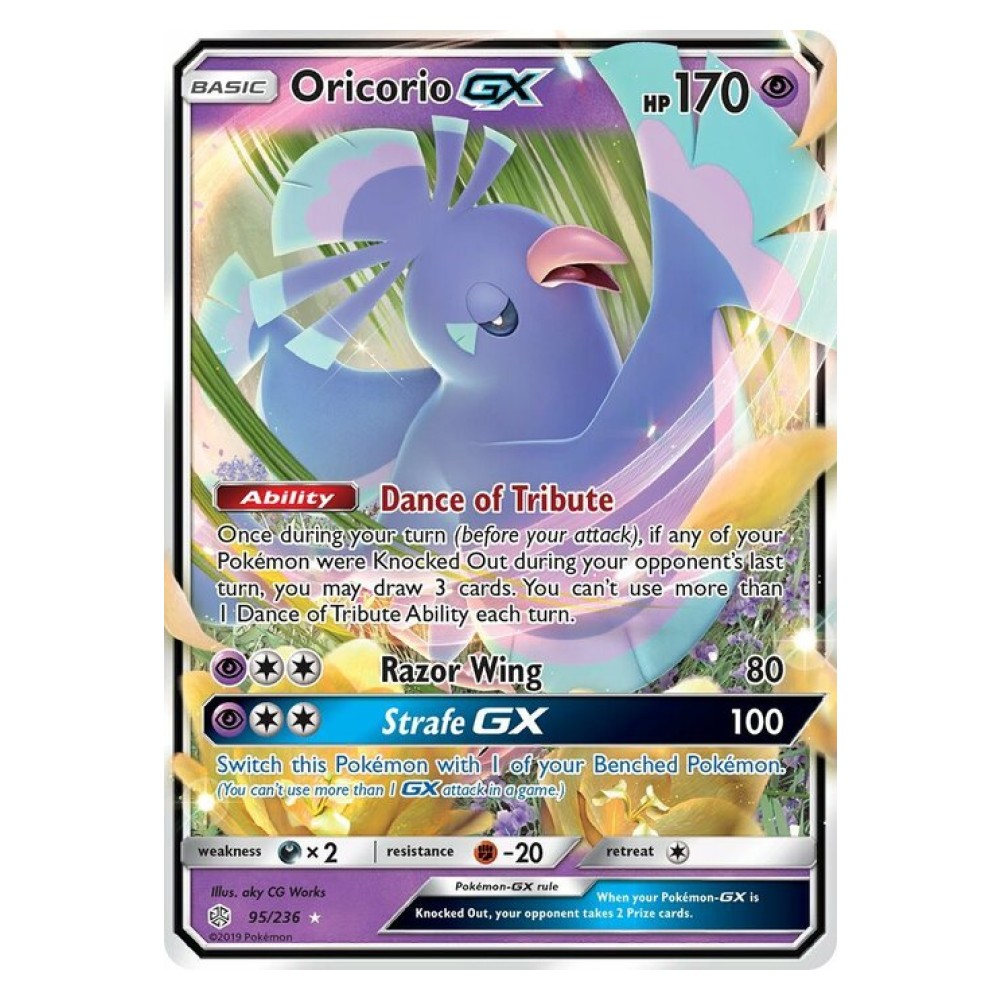 Oricorio GX - Secret Rare | 095/236 