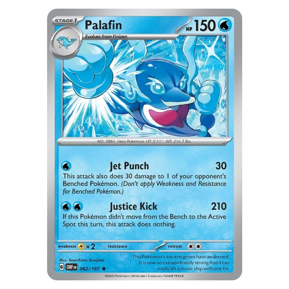 Palafin - Holo Rare 062/197 