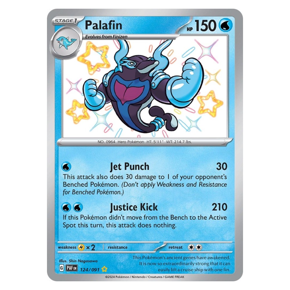 Palafin - Shiny Rare | 124/091 