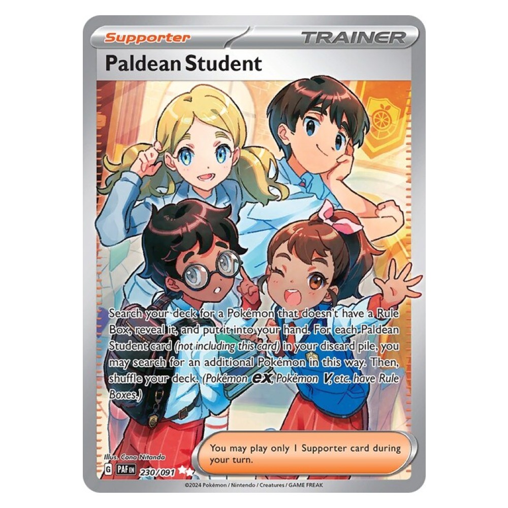 Paldean Student - Ultra Rare | 230/091 Studenti di Paldea - Ultra Rare | 230/091