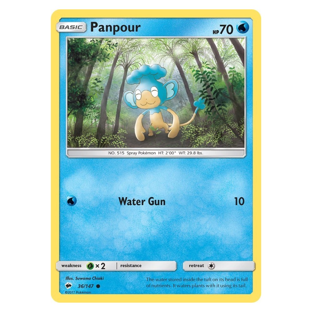 Panpour - 36/147 Panpour [Water Gun] - 36/147