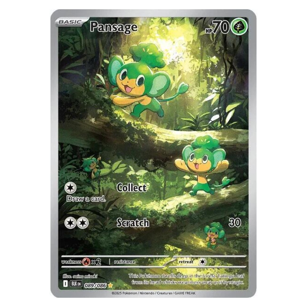 Pansage - Illustration Rare | 089/086 