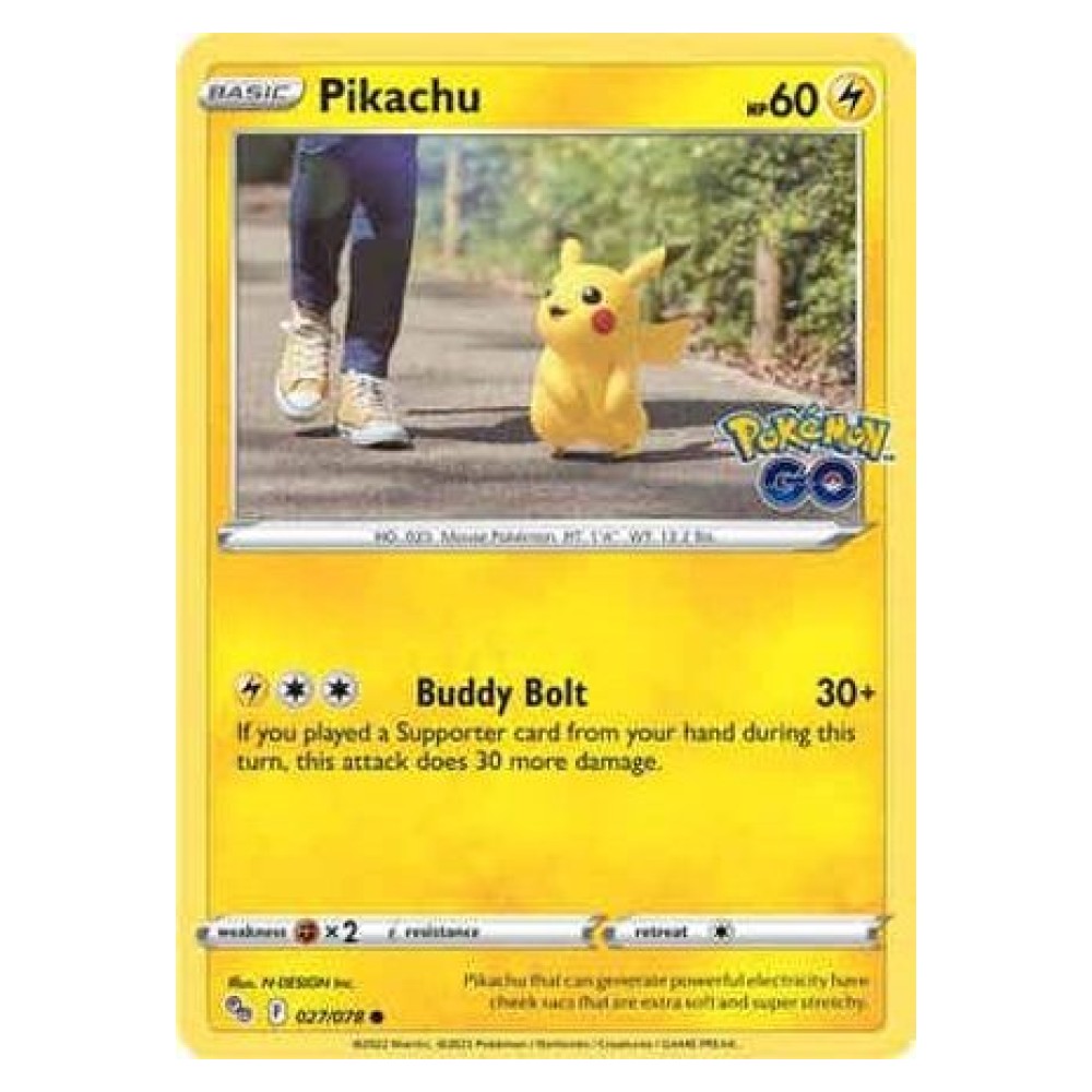 Pikachu - 027/078 Pikachu [Buddy Bolt] - 027/078