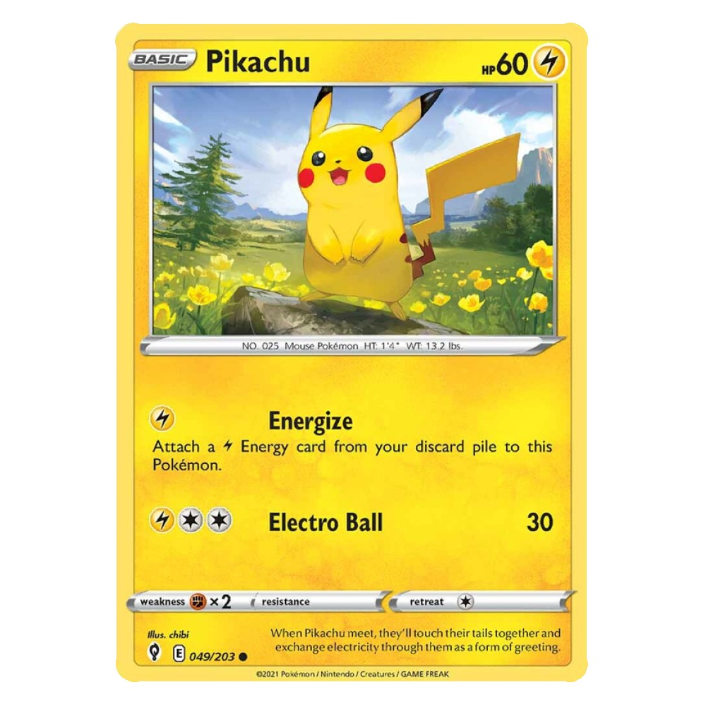 Pikachu - 049/203 Pikachu [Energizza | Energisfera] - 049/203