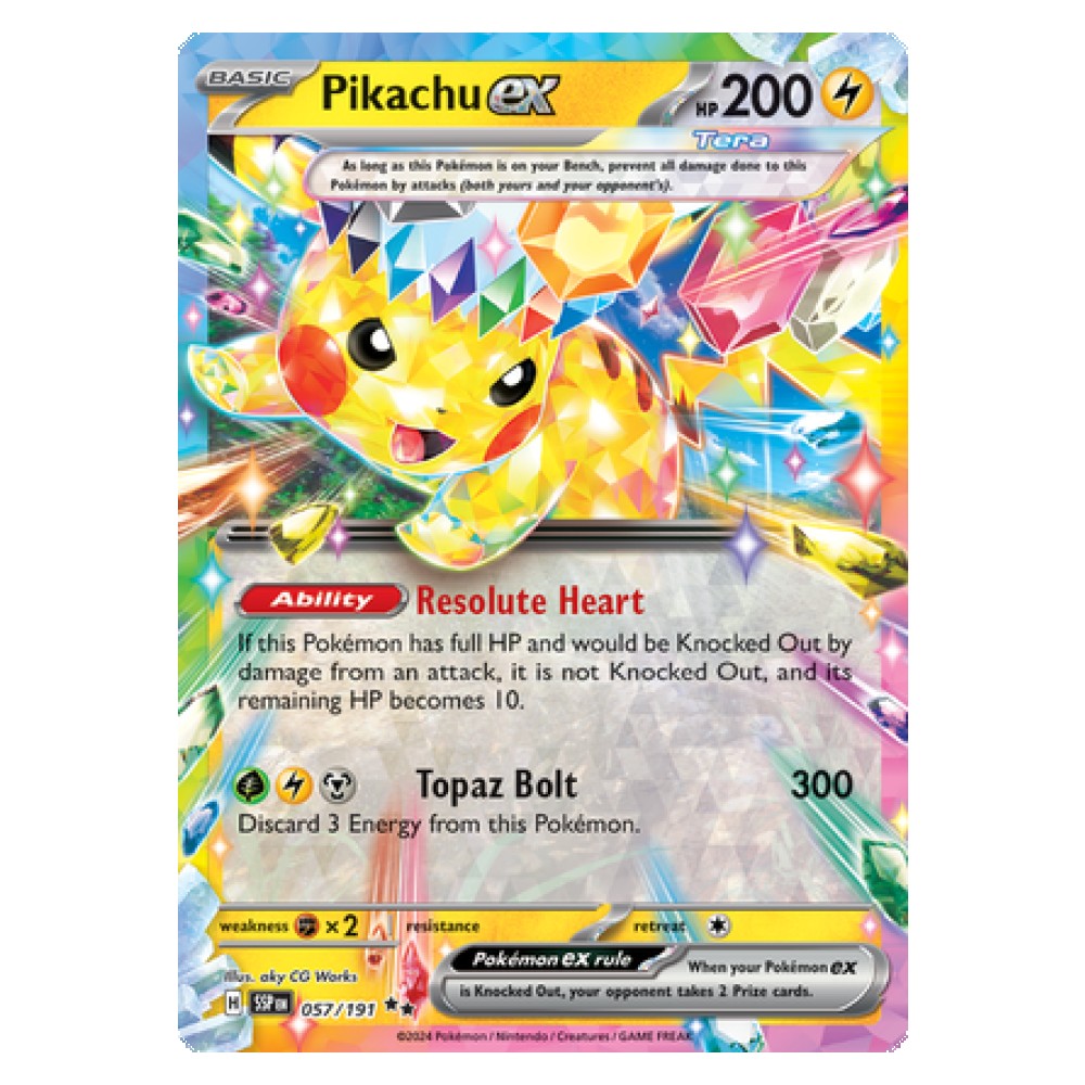 Pikachu ex - 057/191