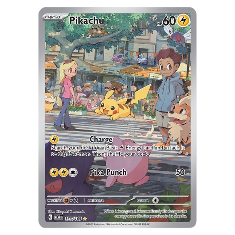 Pikachu - Illustration Rare | 173/165 