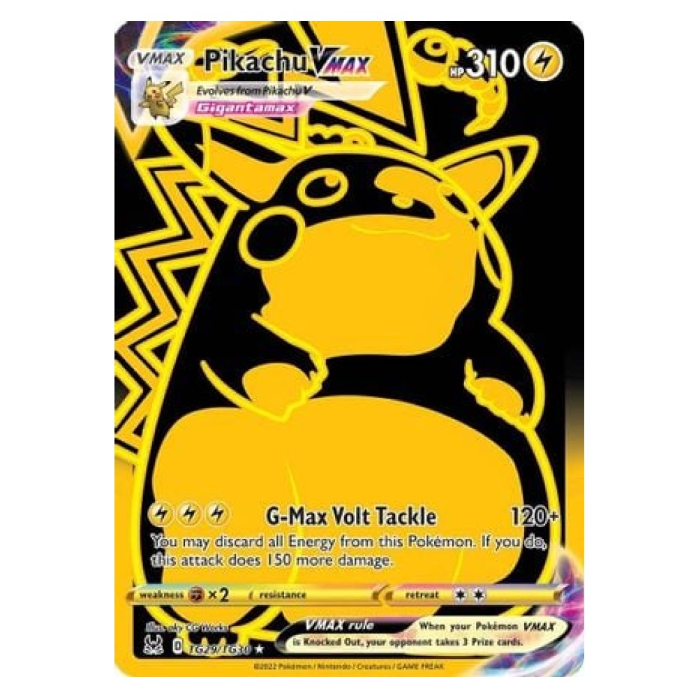 Pikachu VMAX - Ultra Rare TG29/TG30 Pikachu VMAX [Gigalocomovolt] - Ultra Rare TG29/TG30