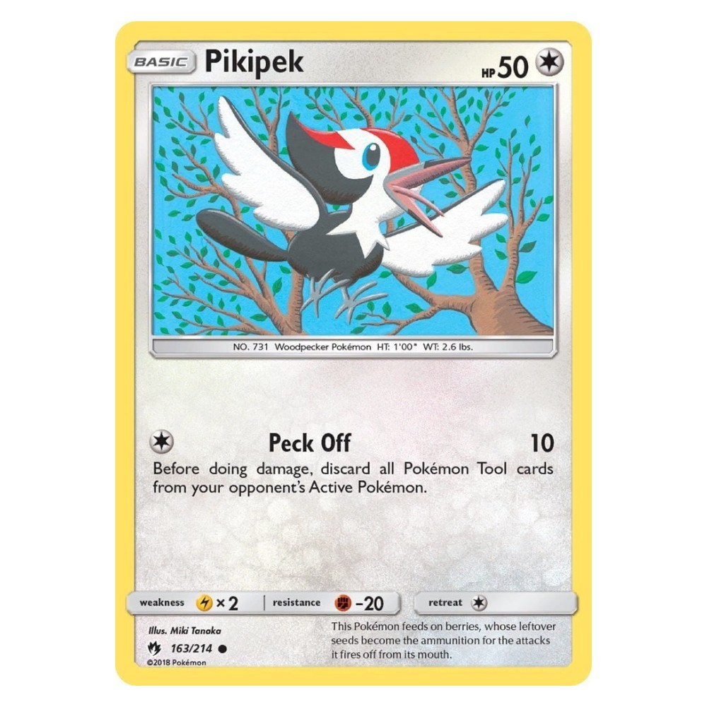 Pikipek - 163/214 Pikipek [Peck Off] - 163/214