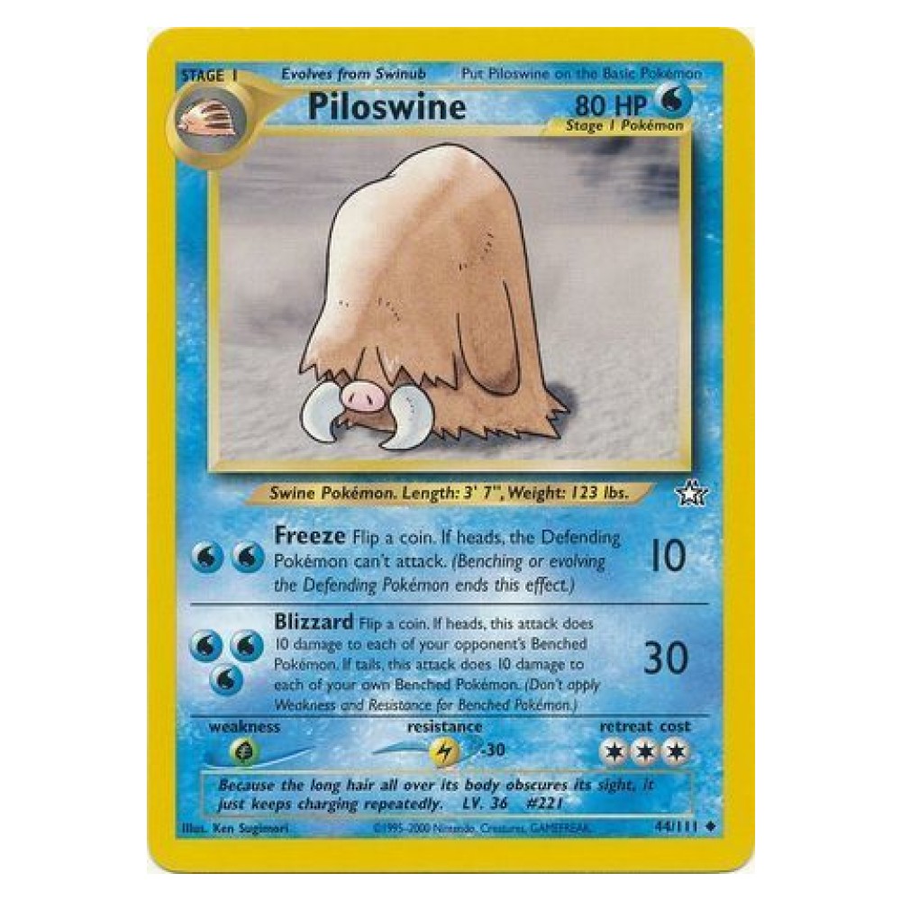 Piloswine - 44/111 