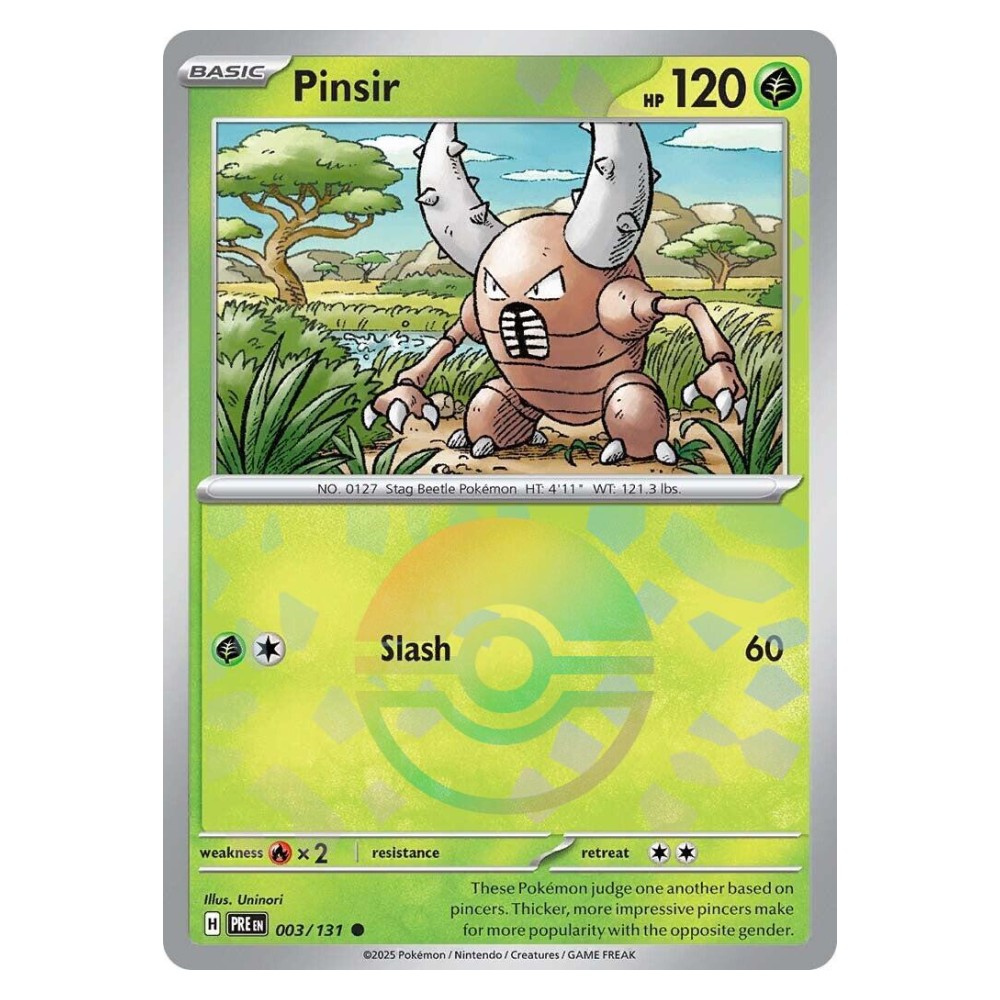 Pinsir - Poké Ball Reverse Holo | 003/131 