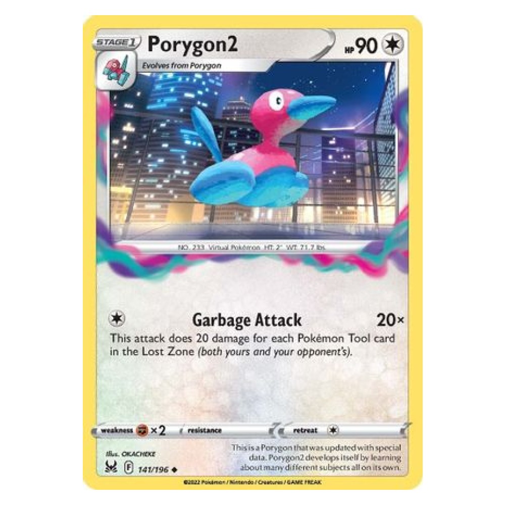Porygon2 - 141/196 Porygon2 [Junk Data Blast] - 141/196