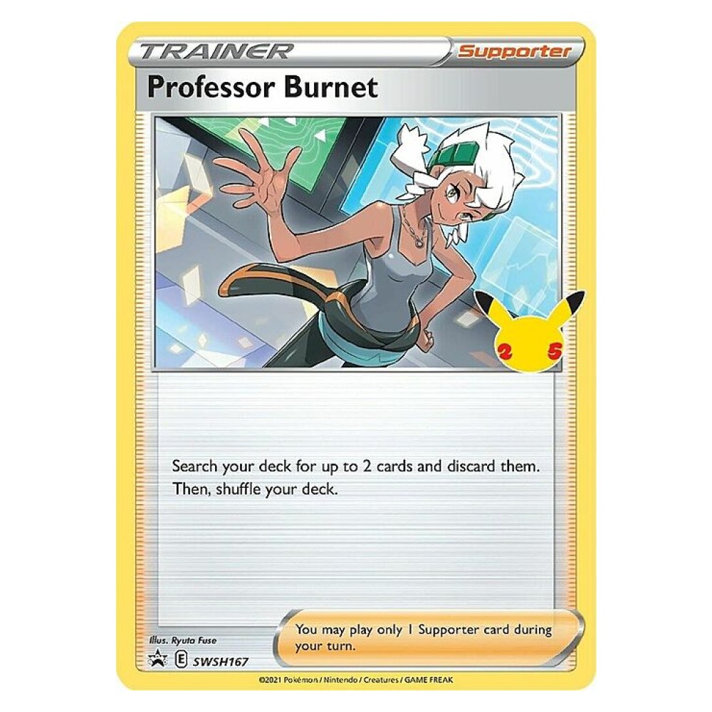 Professor Burnet - Stamped Promo | SWSH 167 Professoressa Magnolia - Stamped Promo | SWSH 167