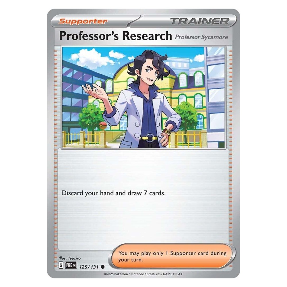 Professor's Research - Professor Sycamore - 125/131 Ricerca Accademica - Professor Platan - 125/131