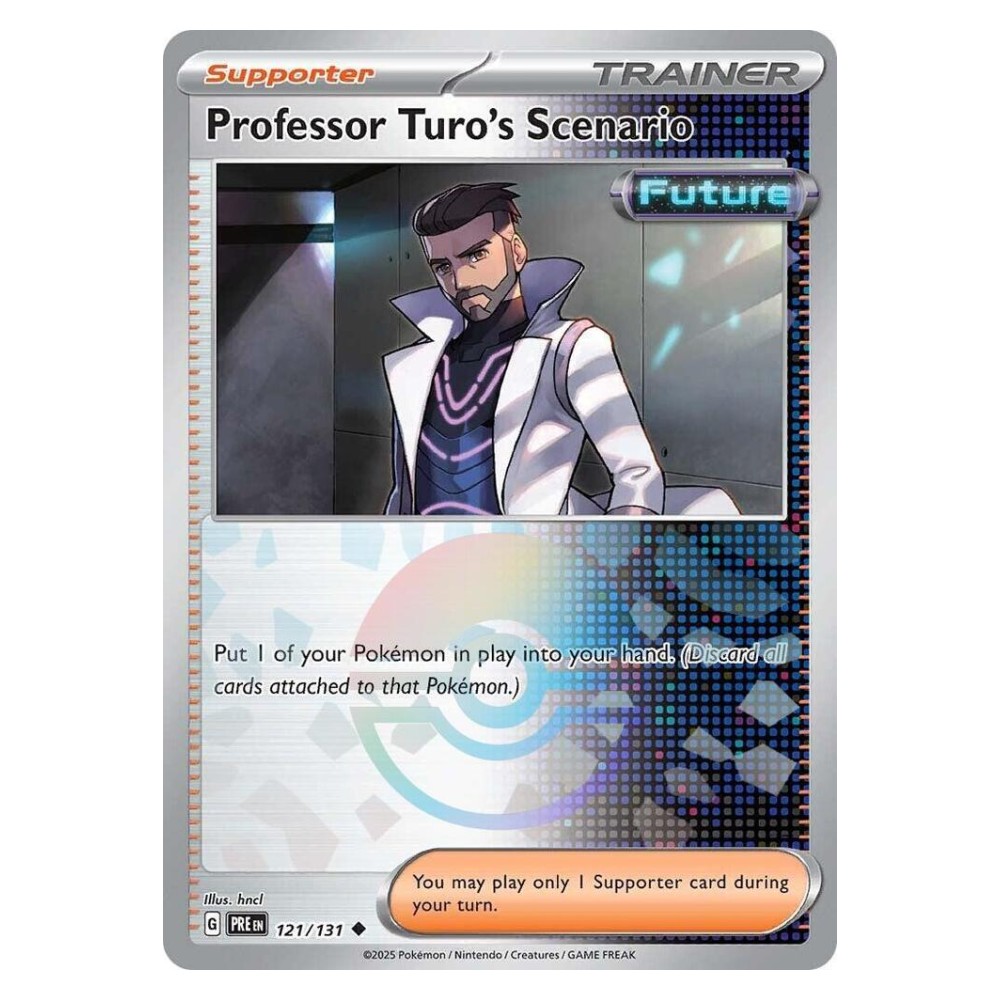 Professor Turo's Scenario - Poké Ball Reverse Holo | 121/131 Scenario del Professor Turum - Poké Ball Reverse Holo | 121/131