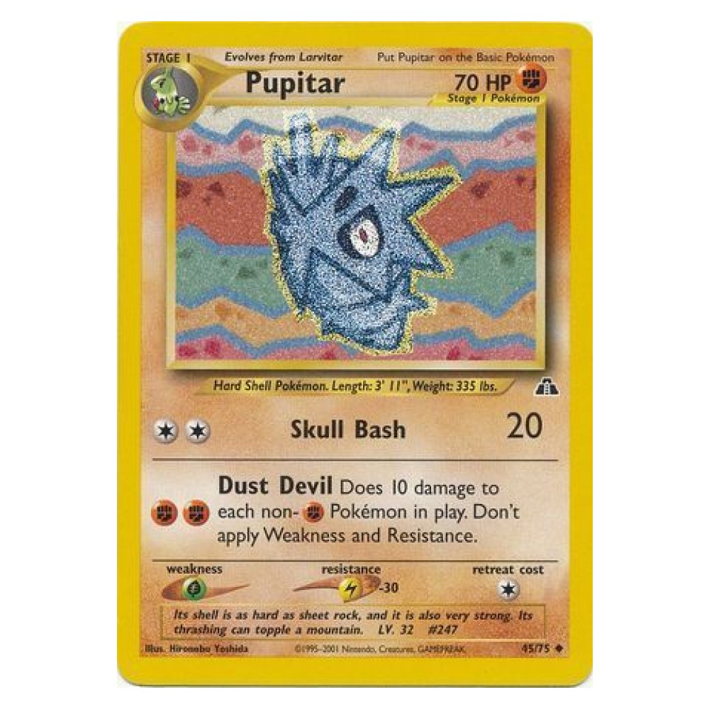 Pupitar - 45/75 Pupitar [Skull Bash | Dust Devil] - 45/75