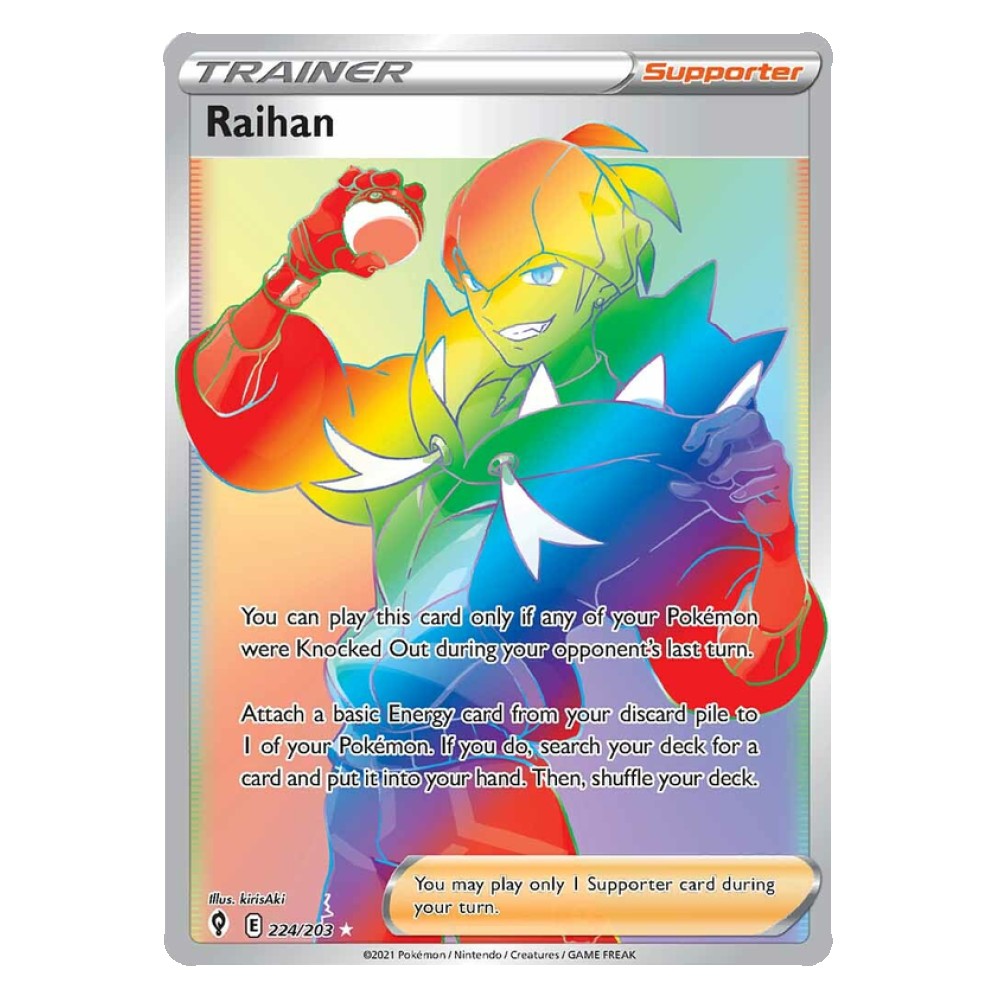 Raihan - Rainbow Rare 224/203 Laburno - Rainbow Rare 224/203
