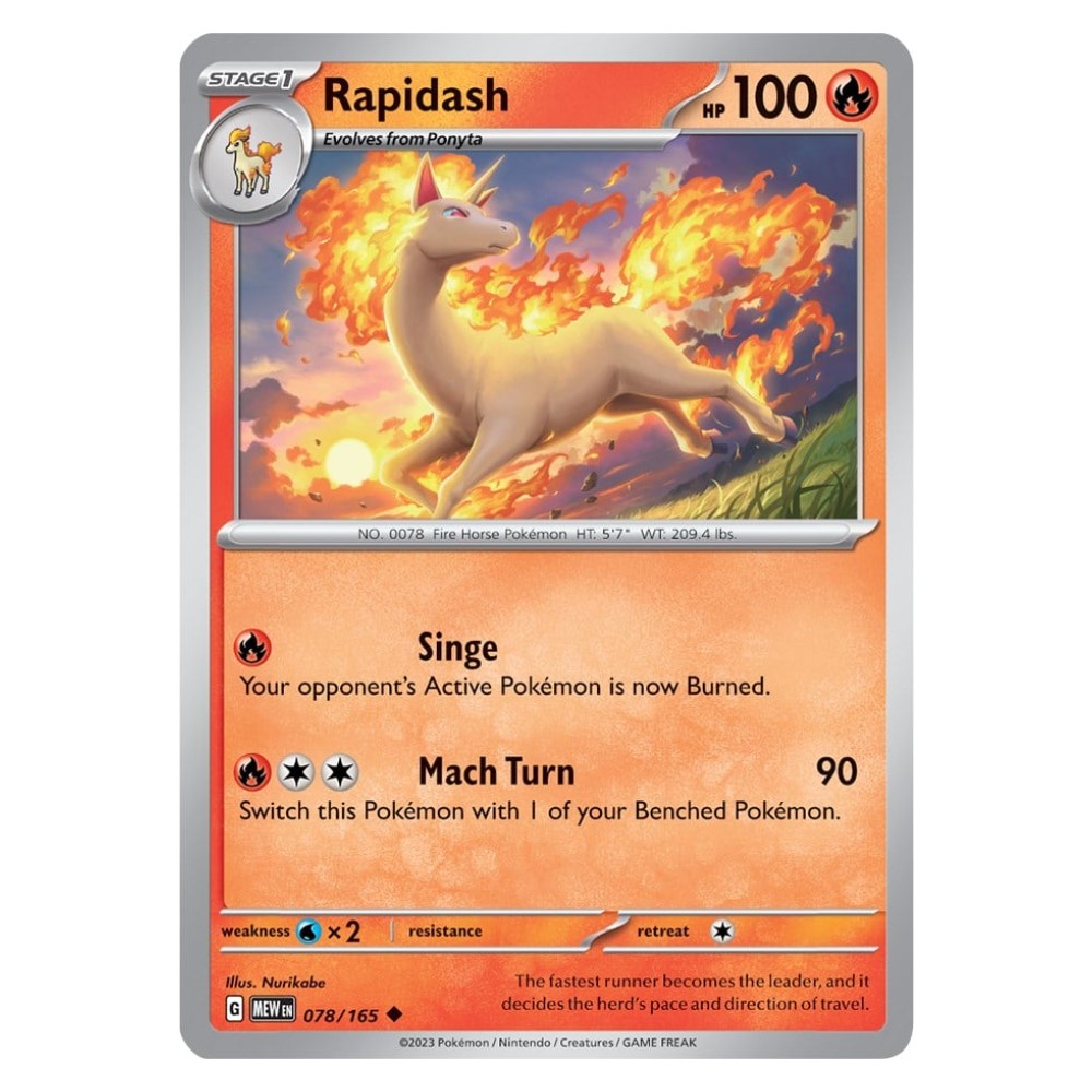 Rapidash - 078/165 