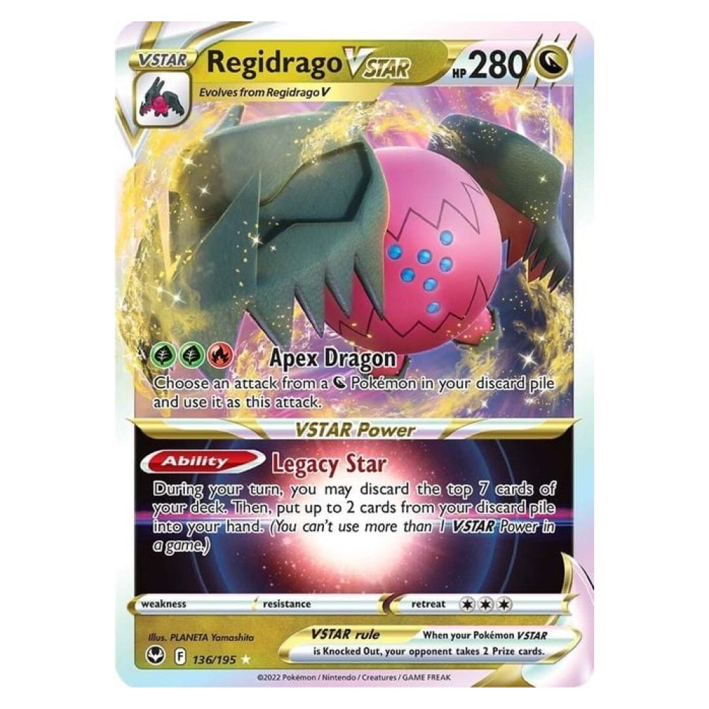 Regidrago VSTAR - Ultra Rare 136/195 Regidrago V ASTRO [Apex Dragon | Legacy Star] - Ultra Rare 136/195
