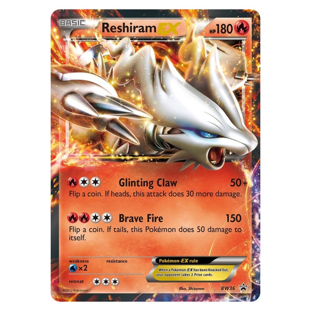 Reshiram-EX - Holo Promo BW36 Reshiram - Holo Promo BW36