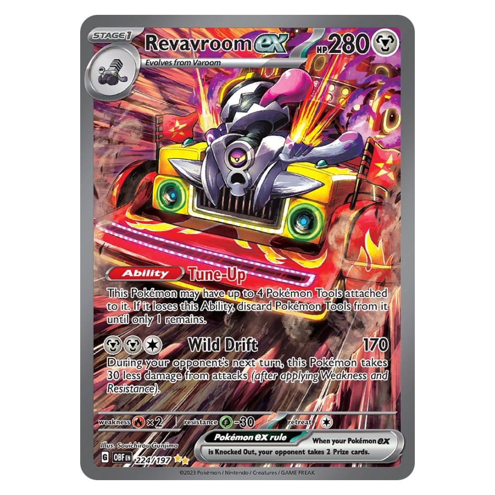 Revavroom ex - Special Illustration Rare 224/197 