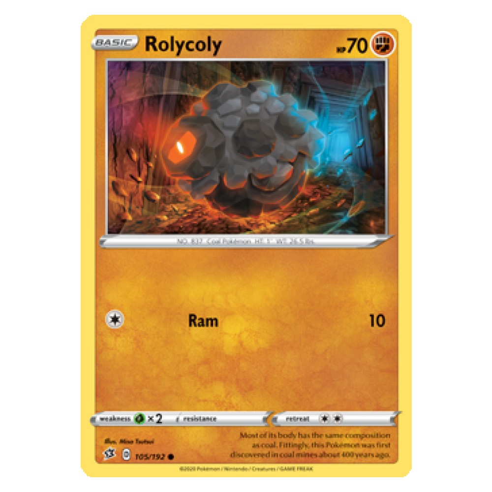 Rolycoly - 105/192 Rolycoly [Ram] - 105/192