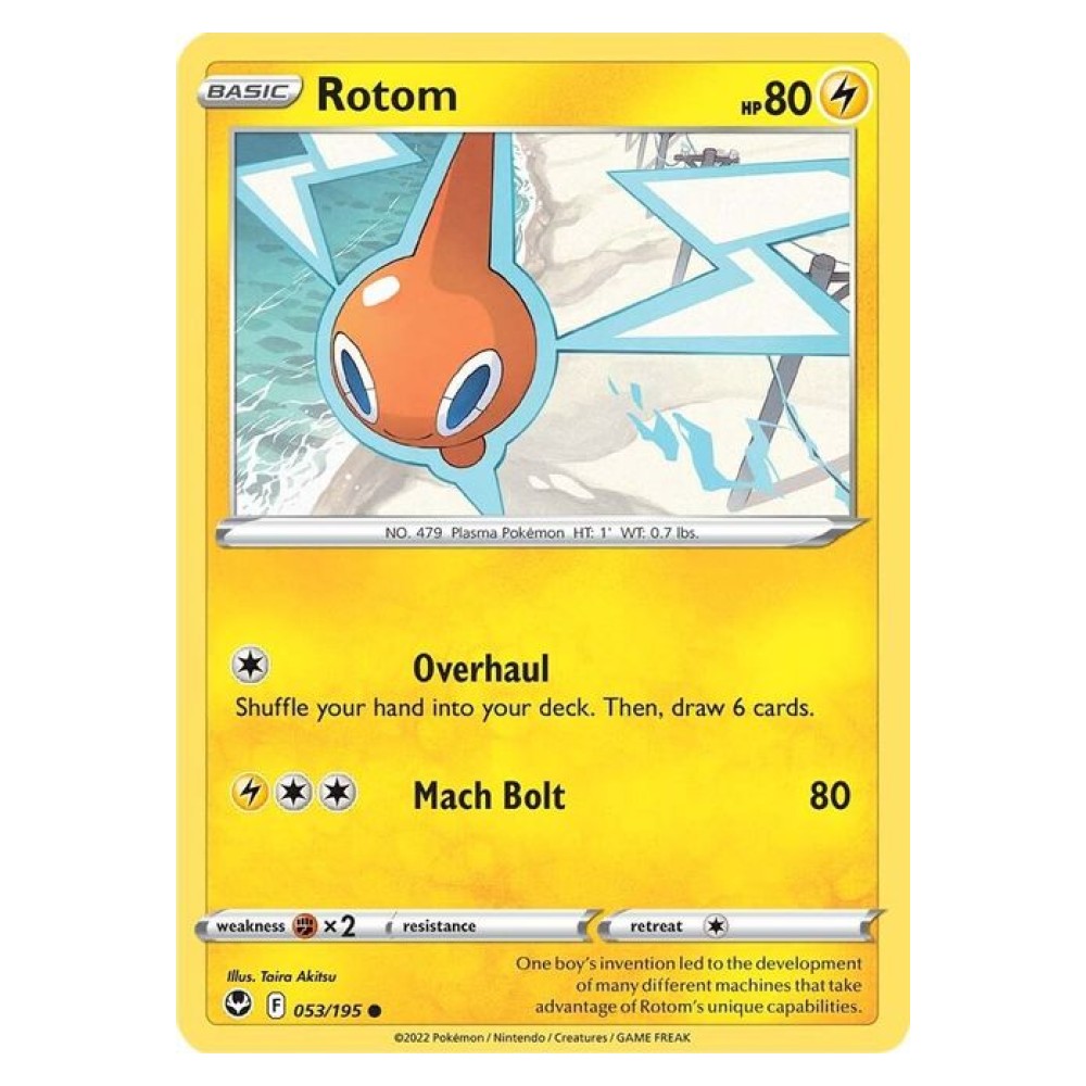 Rotom - 053/195 Rotom [Overhaul | Mach Bolt] - 053/195
